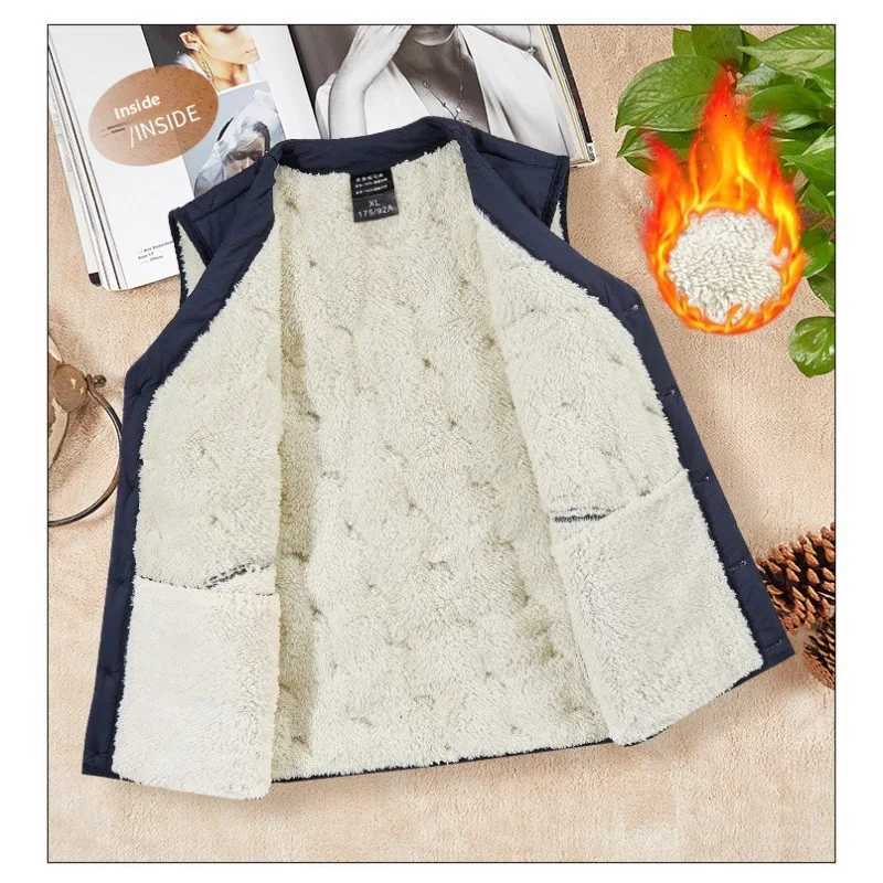 Outdoor Highquality Leisure Fishing Waterproof and Warm Loose Thick Cotton Vest Comfortable Breathable in Winter Padded Vest W251029