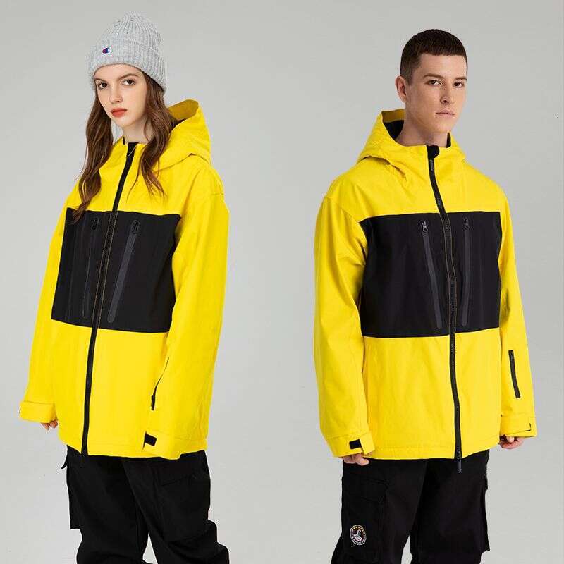New Women's Top Men's Ski Jacket Windproof Warm Double Board Breathable Snowboard Snow Suit