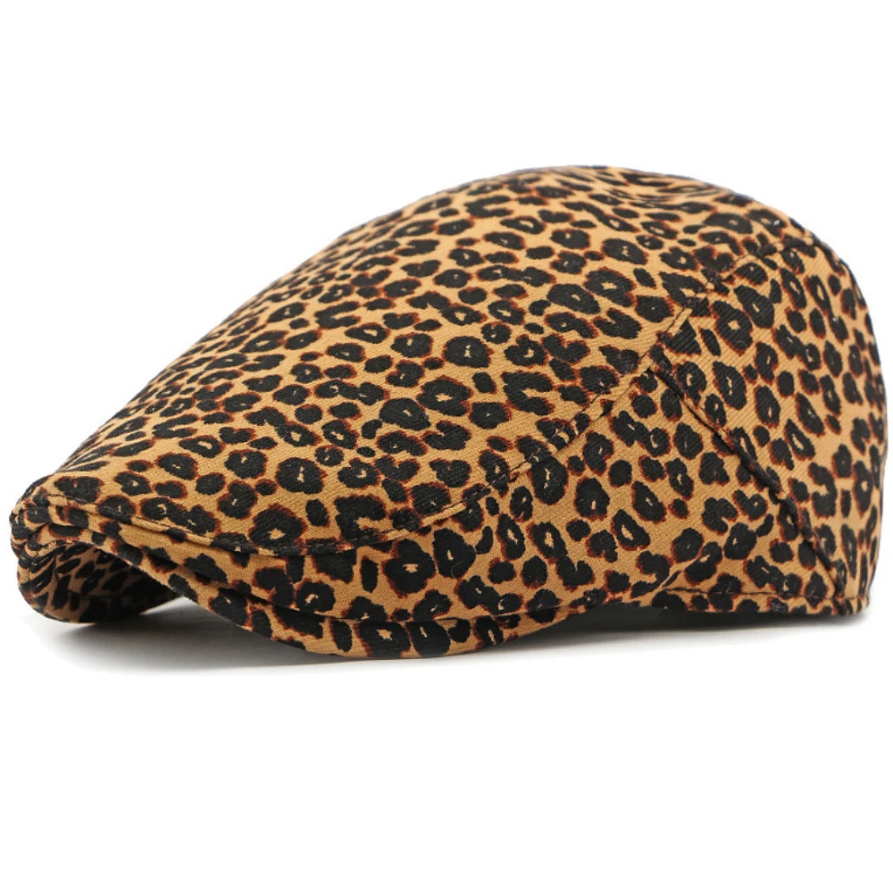 HT4405 Autumn Winter Hat Caps for Men Women Retro Floral Artist Painter Beret Hat Adjustable Ivy Flat Cap Male Female Beret Caps 251029