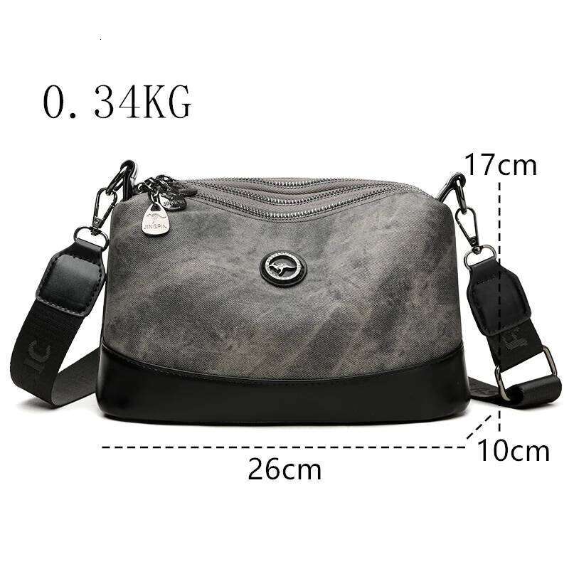 High Quality Leather Ladies Handbag Female Messenger Tote Bags Women Multilayer Large Capacity Shoulder Crossbody Sac