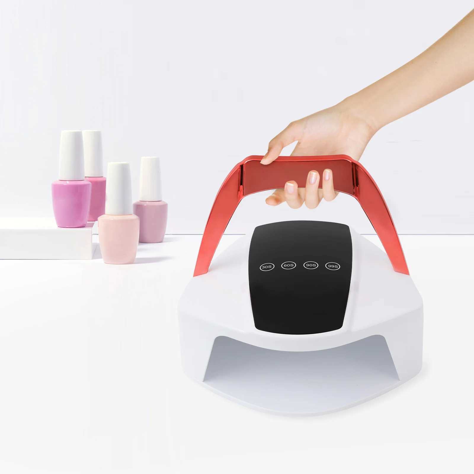 Rechargeable Nail Lamp LED Manicure Desk Lamp Automatic Sensor UV LED Nail Dryer J251115