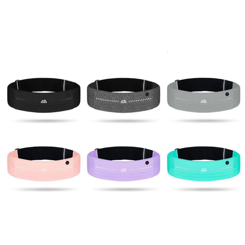 UltraThin Sport Mobile Waist Bag High Elastic Multifunctional Running Waist Bag Lightweight Large Capacity Sports Phone Bag 251021