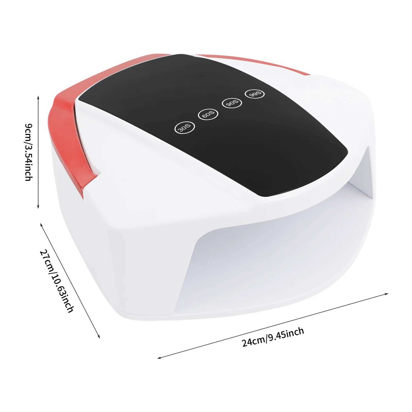 Rechargeable Nail Lamp LED Manicure Desk Lamp Automatic Sensor UV LED Nail Dryer J251115