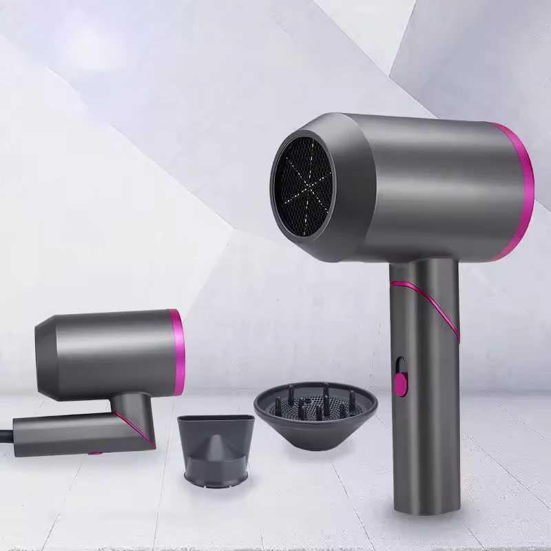 HighPower Negative Ion Hair Dryer Salon Household Use Electric Hairdryer Styling Features Hot Heat Settings Hotels L251029