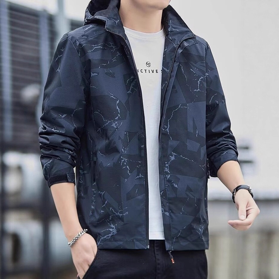 Designer Jacket Spring And Autumn Men's Outdoor Windproof Waterproof Sports Jacket Trendy Brand Hiking Jacket Windbreaker Coat