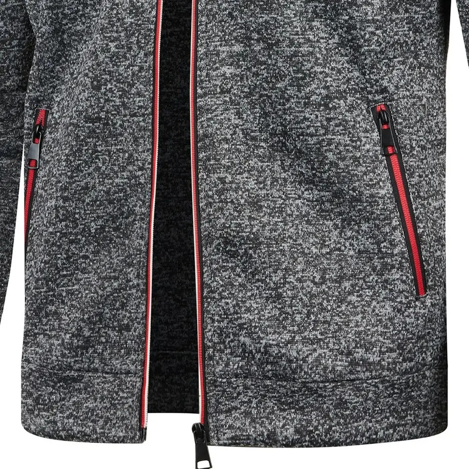 Autumnwinter Mens top Jacket Mens long zip sleeve jacket 251029