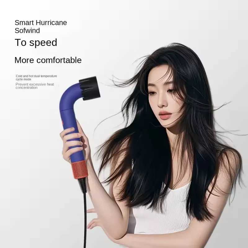 Professional Super Hair Dryer Personal Hair Care Styling Negative ion Salon Tool Constant Anion Electric Leafless Hair Dryers L251029