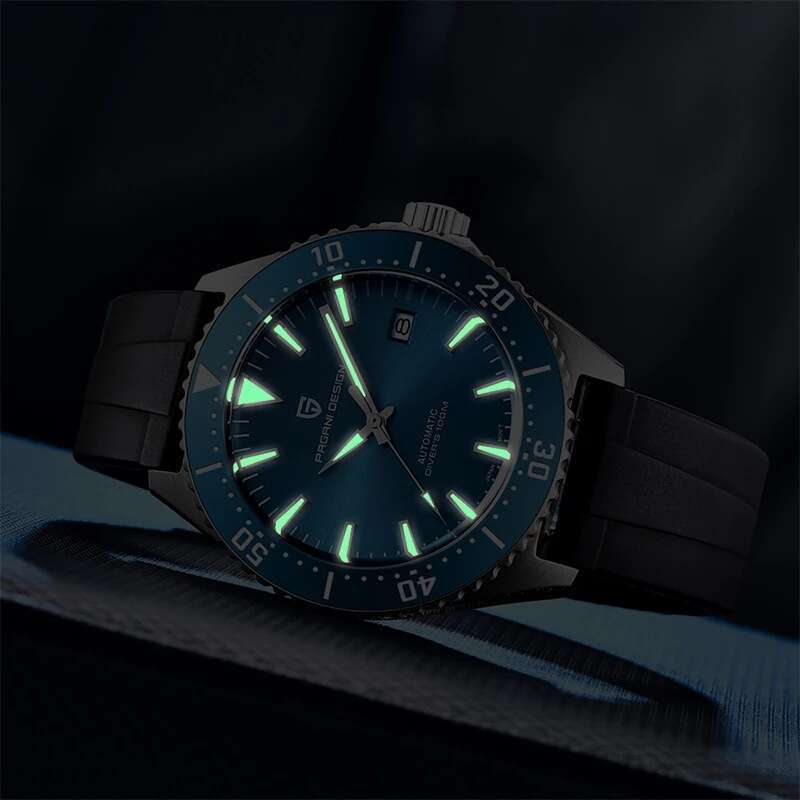 PAGANI DESIGN Fashion Simple Luminous Calendar Men's Wrist Watch PD-1672