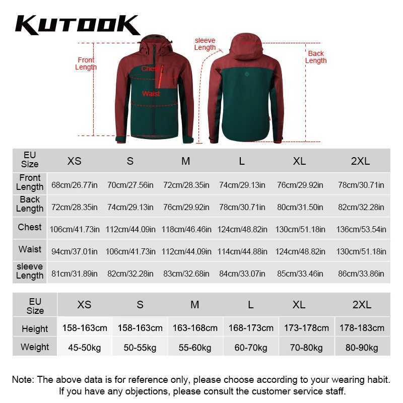Kutook Autumn and Winter Outdoor Jacket Mens Mountain Climbing Hiking Windproof Mountain Fleece Waterproof Soft Shell Jacket J251029