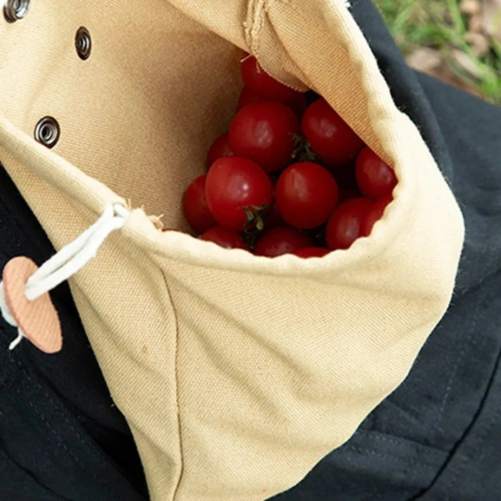 Portable Outdoor Waist Bag PU Leather Foldable Sports Bag Hanging Tool Bag Organizer Bag 251021