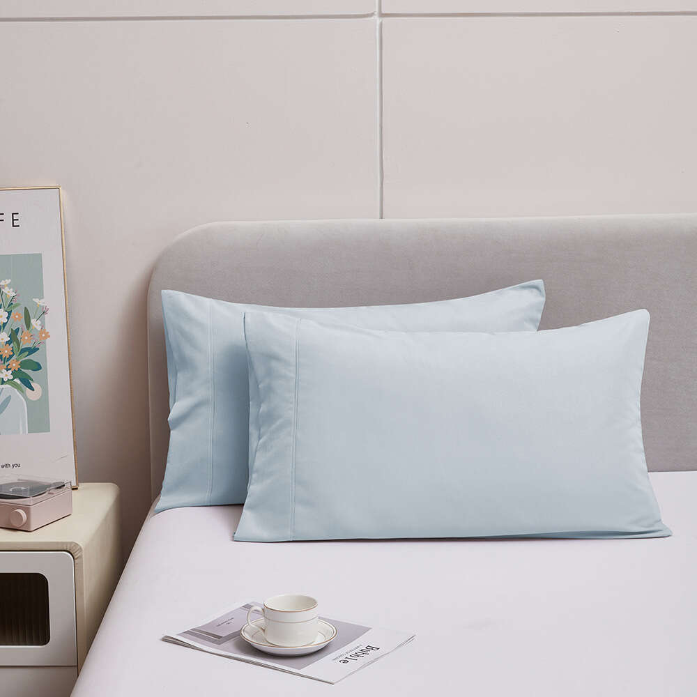 New Style Single and Double Brushed Thick Solid Color Envelope Pillowcase