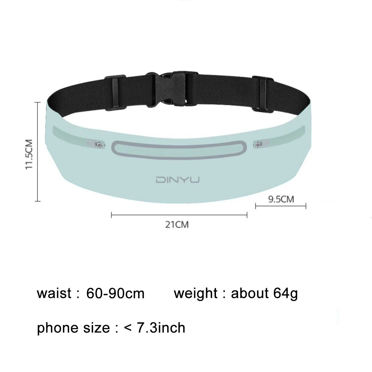 Running Belt Waist Bag Sports Fanny Pack Women Men Waterproof Gym Bag Phone Pouch Run Accessories 251021