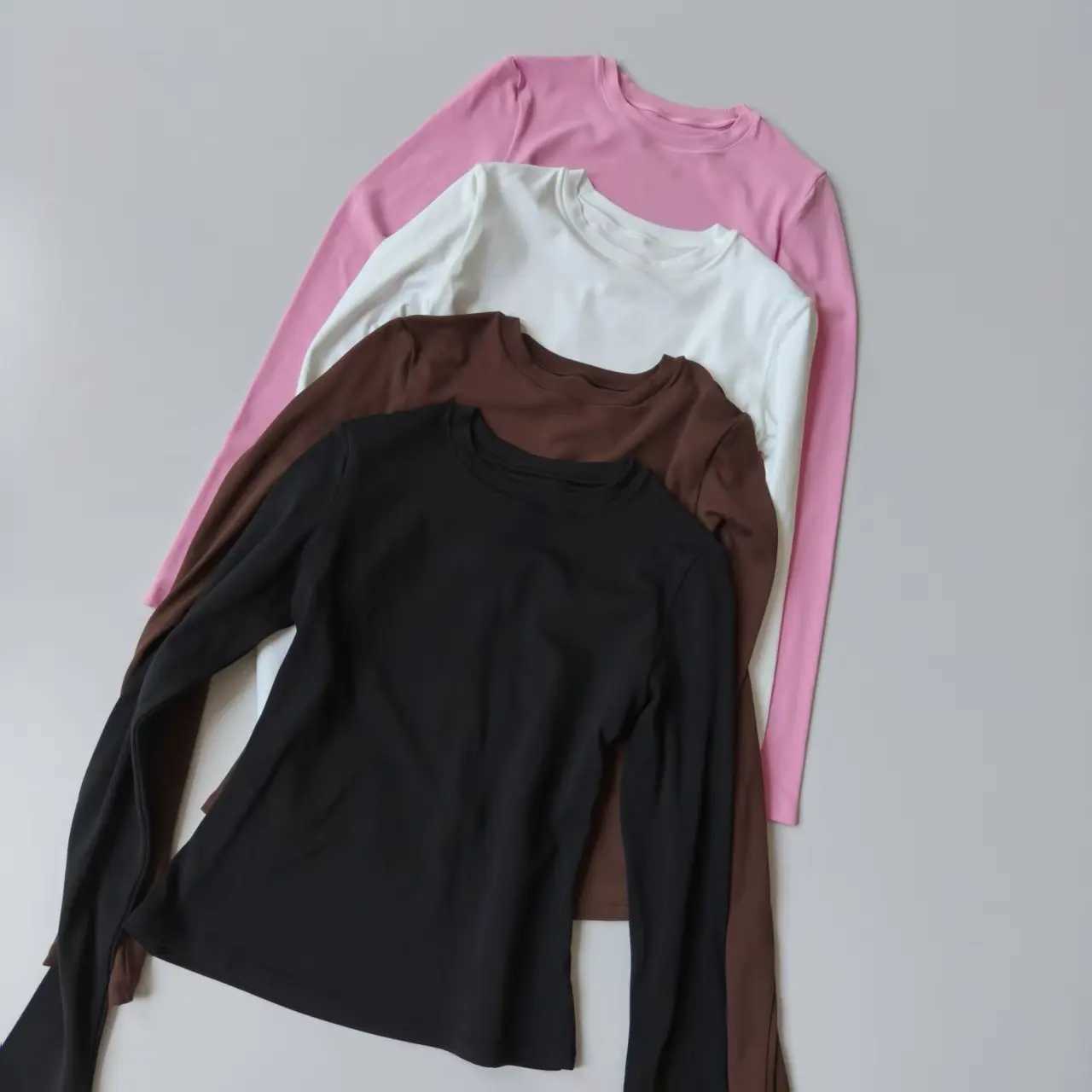 Seamless Sports Long Sleeved Shirts Women Casual Outdoor Top Gym Fitness Wear Tshirt Yoga Shirt Push Up Workout Clothes WomenXJ251029