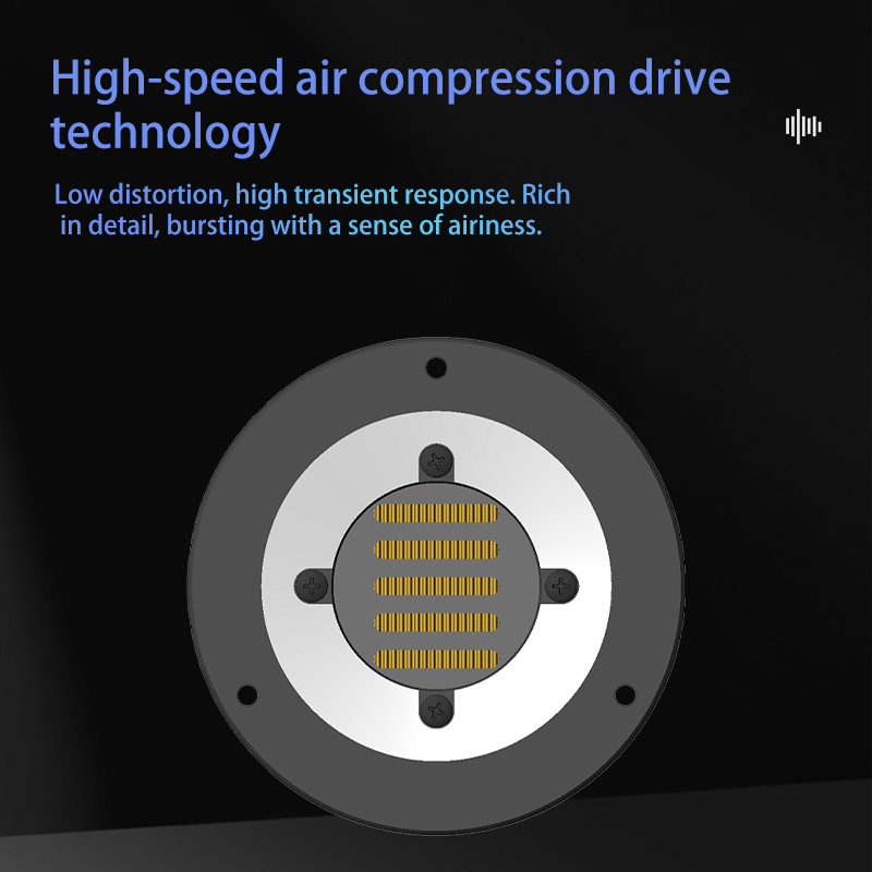 Car Audio-Car High-Fidelity Speaker Horn - HiFi Auto Audio Subwoofer Accessory, Vehicle Lossless Sound Upgrade Horn-8
