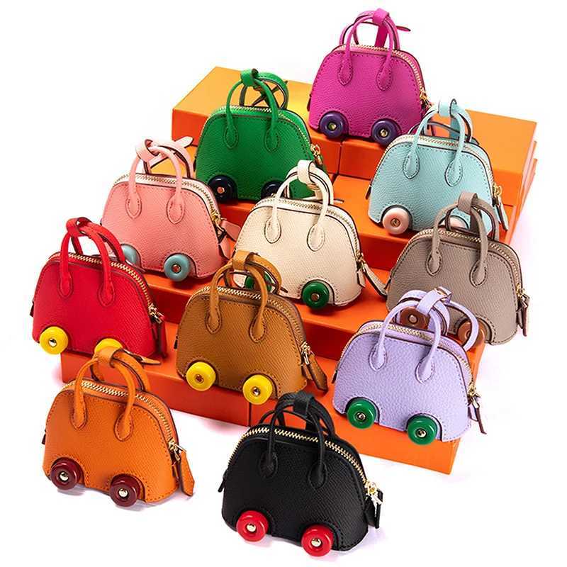 New Fashionable Mini Car Wheel Bag Shell Bag Pendant Headphone Bag Keychain Bag Bag Ornament Coin PurseW251029