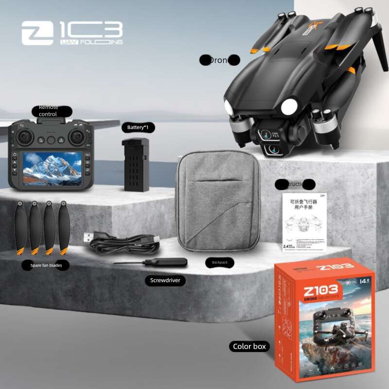 Z Drone With Inch Screen Brushless Motor HD Aerial Photography GPS Positioning Remote Control Aircraft