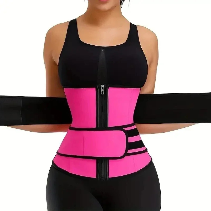 Women Waist Trainer Fitness Sauna Sweat Neoprene Slimming Belt Girdle Shapewear Modeling Strap Body Shaper Waist Belt Corset 251029