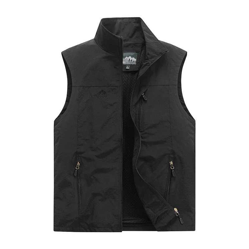 Spring Autumn Outdoor High Quality Fishing Leisure Windproof Breathable Tank Top Mens Fashion Trend Comfortable Cold proof Vest W251029