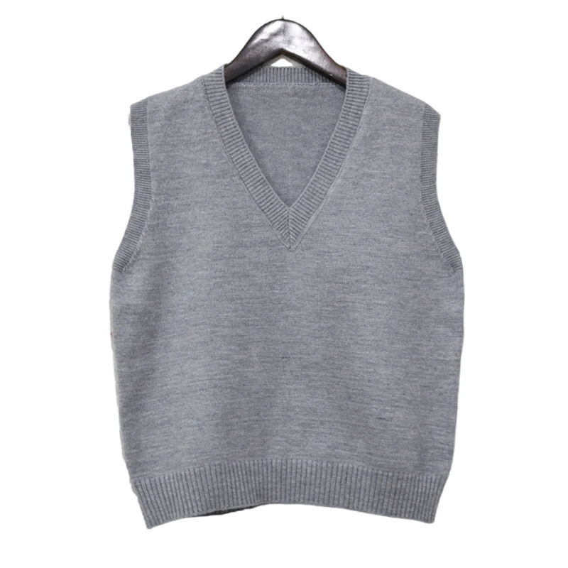 Sleeveless VNeck Sweater Vest Women 2025 Korean Fashion Knitwear Spring Autumn Solid Color Allmatch Pullovers Waistcoats Tops 251029