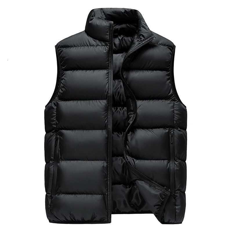 Men Down Keep Warm Comfortable Stylish Down Jacket Coat Solid Color Stand Collar Layering Waterproof Windproof Fashionable W251029
