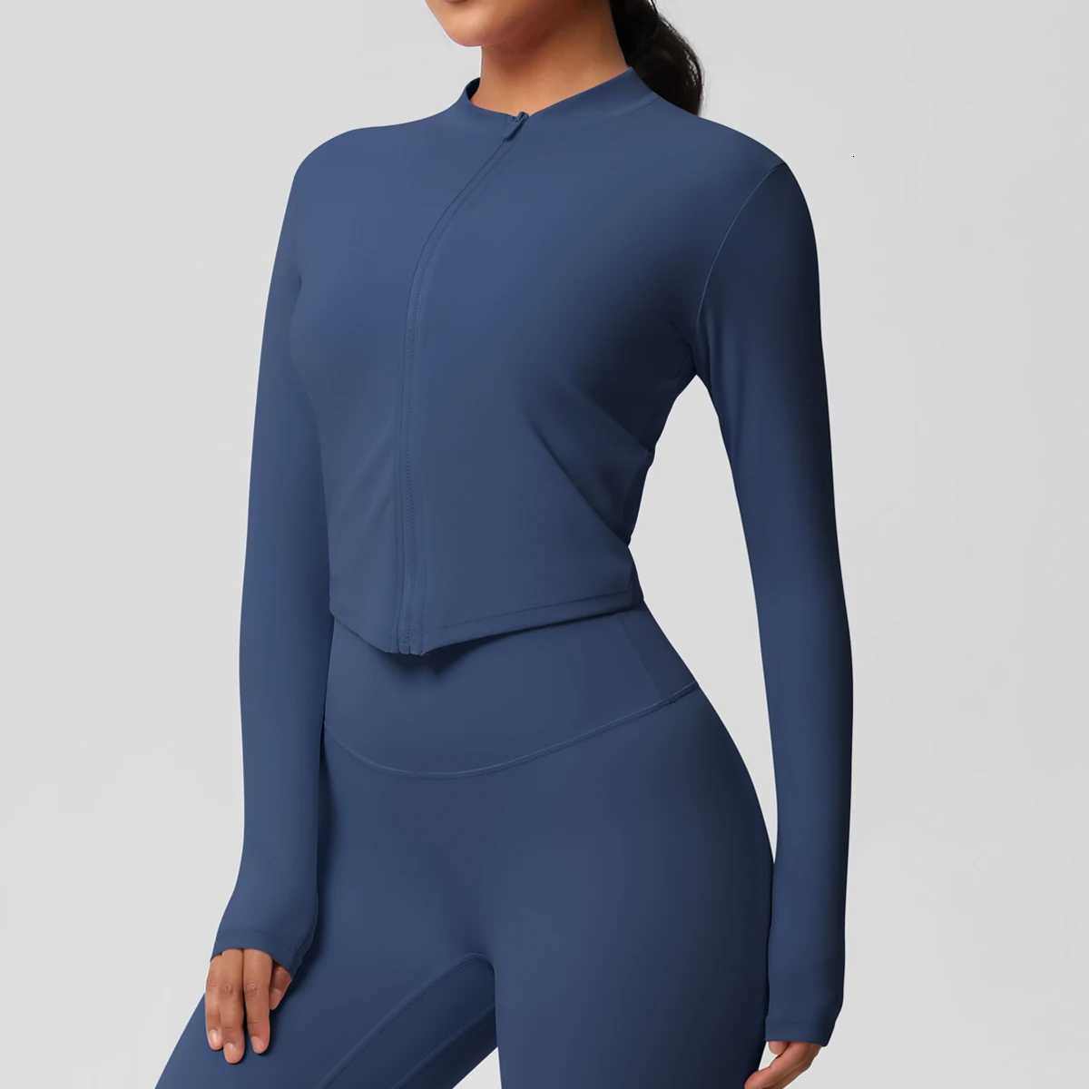 Long Sleeve Workout Top Gym Fitness Yoga Clothing Yoga Shirt Push Up Workout Clothes Women Womens Gym Exercise ShirtXJ251029