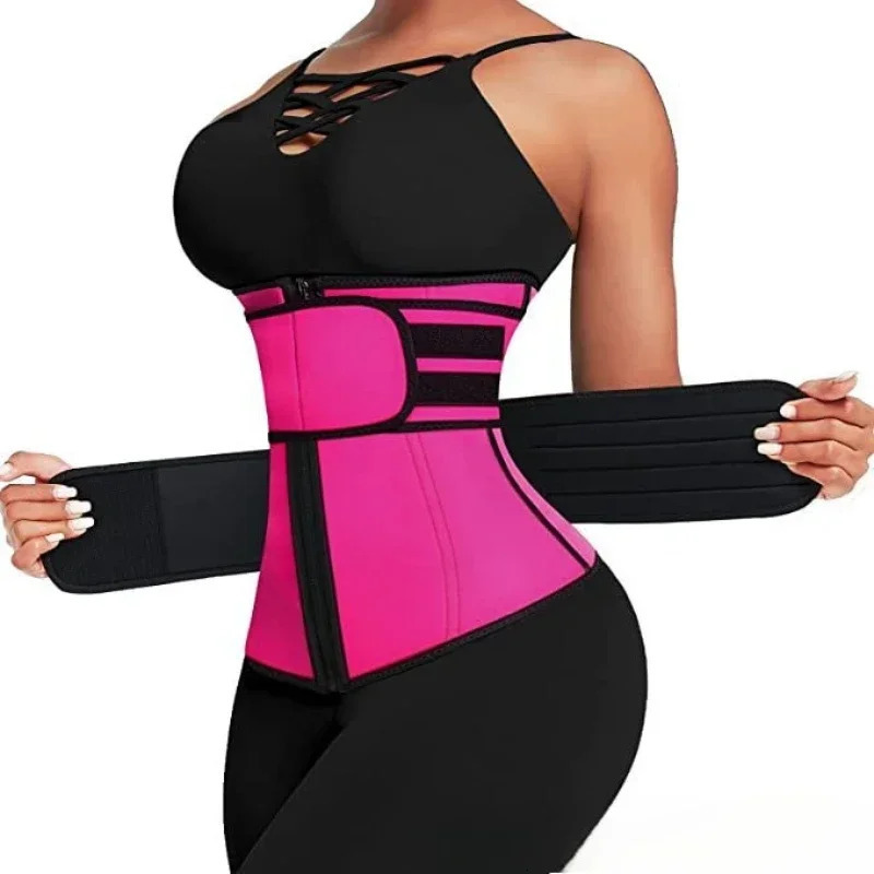 Women Waist Trainer Fitness Sauna Sweat Neoprene Slimming Belt Girdle Shapewear Modeling Strap Body Shaper Waist Belt Corset 251029