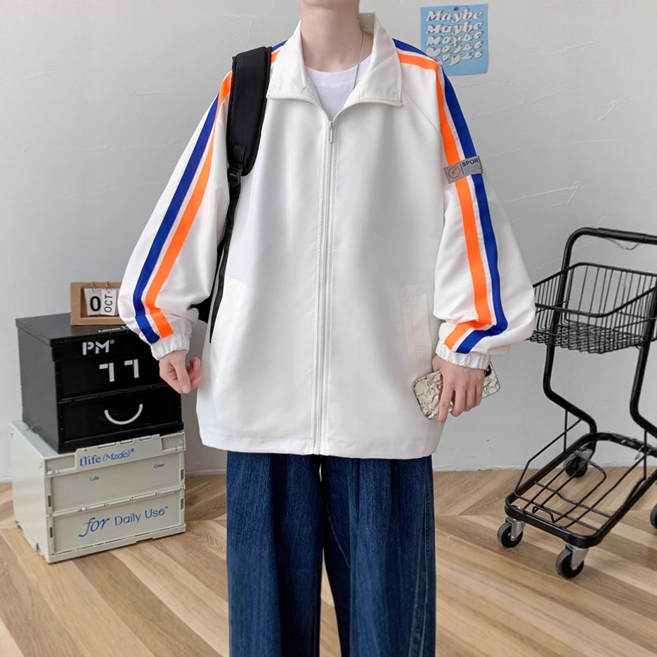 New Spring And Autumn Jacket Men's Thin Loose Casual Sports Jacket Designer Jacket Youth Couple Sportswear