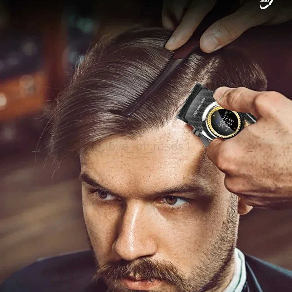 Kemei 2242 Professional Cordless Hair Clipper Barber Electric Hair Trimmer Rechargeable Fade Hair Cutter Cutting Machine for Men Z251029