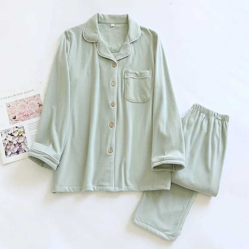 2025 AutumnWinter New Womens Pajama Set Casual Loose German Velvet Long Sleeve Pants Two Piece Set Thickened Home Fur PajamaT251029