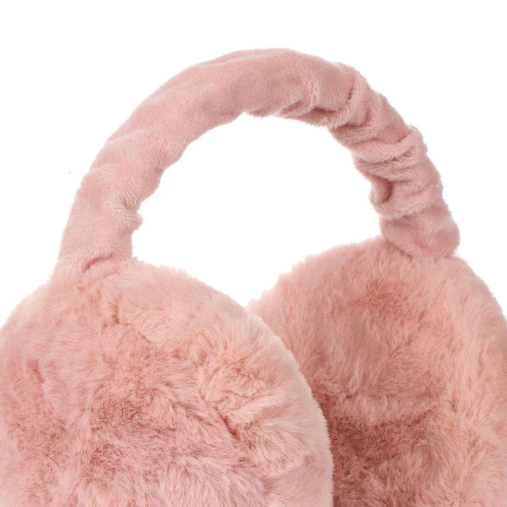 Soft Plush Ear Warmer Winter Warm Earmuffs for Women Men Fashion Solid Color Earflap Outdoor Cold Protection EarMuffs Ear Cover 251029