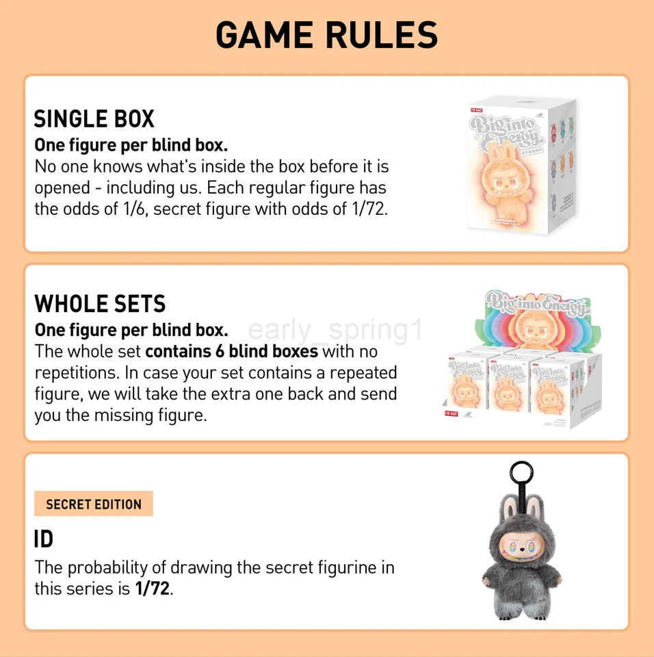 The Monsters Labubu Macaron Series Plush Doll 1 Set 6PCS Collectible Toy Cute Stuffed Figure Gift for Ki T251029