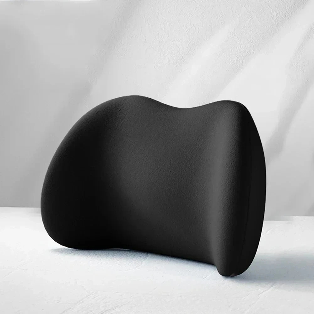 Car Neck Pillow Protector Memory Foam Auto Seat Headrest Pillow Soft Waist Cushion Car Neck Cushion Backrest Lumbar Support 251029