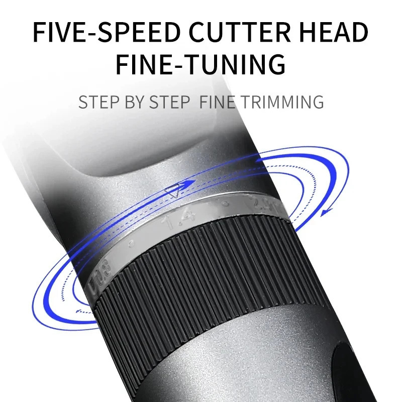 Professional Cordless Rechargeable Electric Hair Clipper For Men Adults Kids BarberGrade Hair Trimmer Cutter Machine 251029