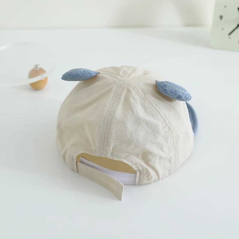 Cartoon Bear Baby Baseball Hat Summer Quick Drying Toddler Sun Cap Adjustable Soft Brim Kids Boy Girl Sun Hats251028