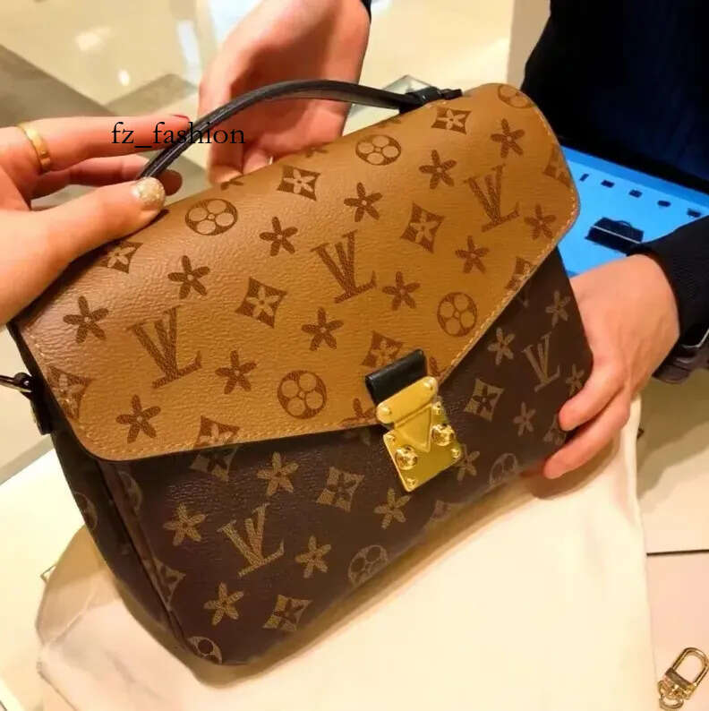 Pochette Metis Designer Bag Eming Flower Pochette Women Neverfulltote Messenger Bags Genuine Lvslys Bag Elegant Women Shoulder Crossbody Bag Ac2 559