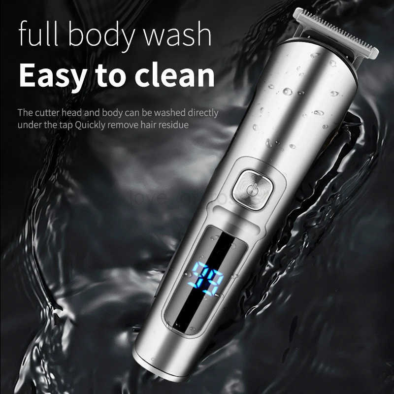 IRUIBEAUTY Men Hair Trimmer Set Face Body Beard Hair Clipper Waterproof Electric Hair Cutting Machine Grooming Kit Haircut Z251029
