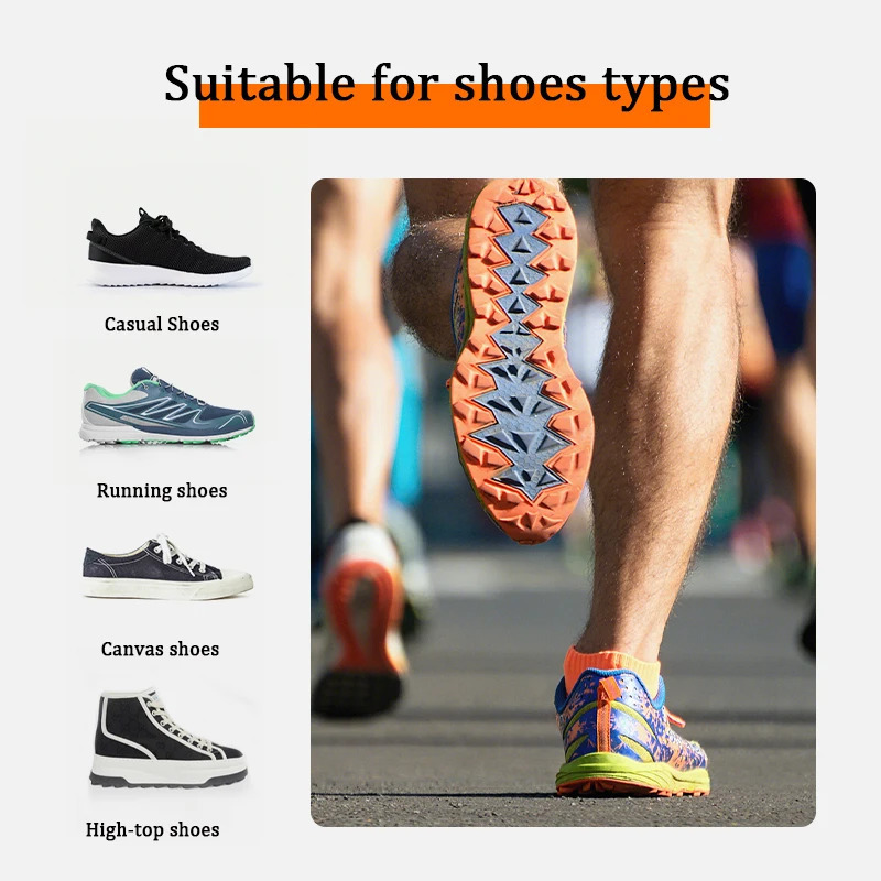 1 Pair of 120CM Elastic Tiefree Sports Shoelaces Strong Lock Rubber Lazy Shoelaces are Suitable for All Kinds of Footwear 251029