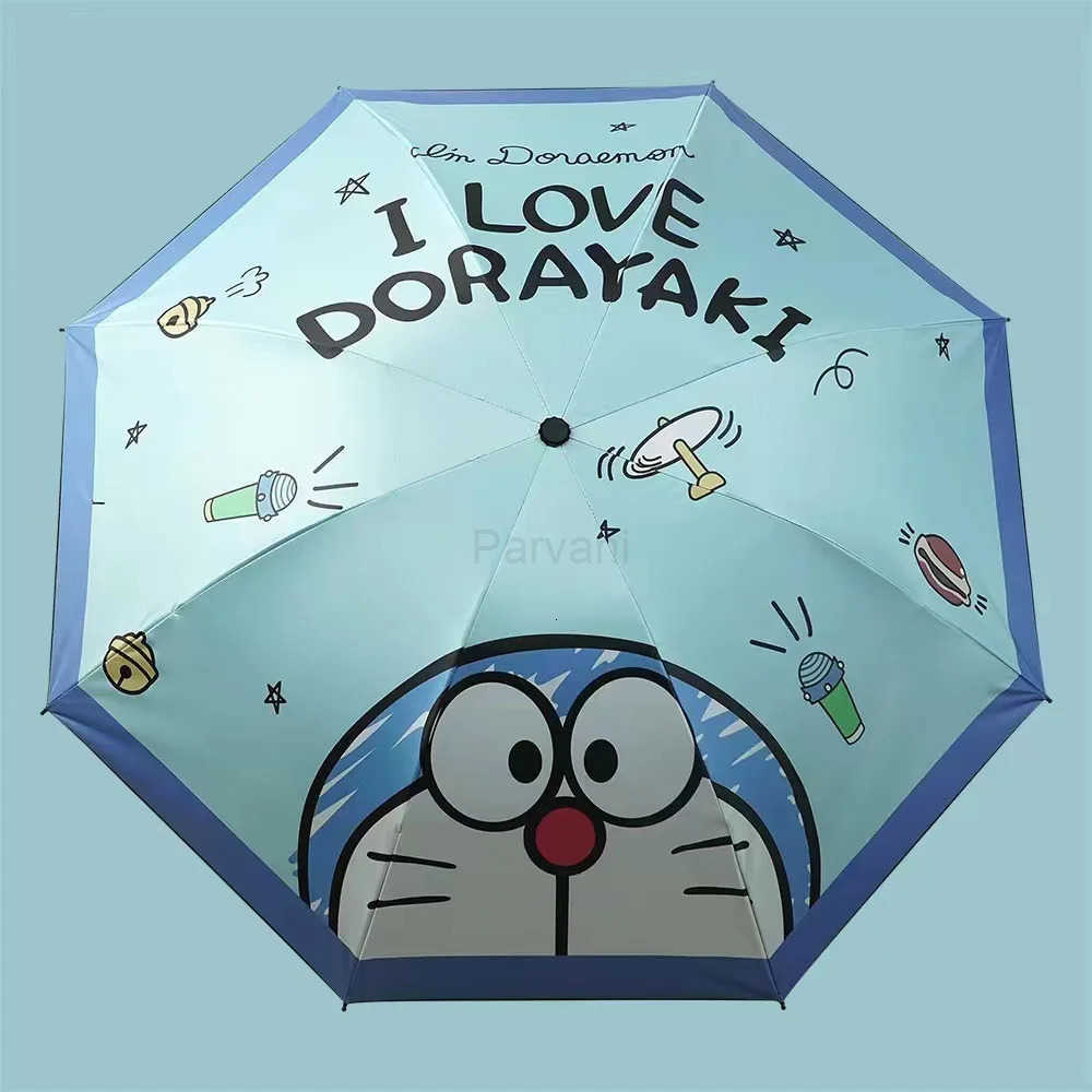 Sanrio New Hello Kitty Sanrio Sun Umbrella Folding Uv Protection Cute Cartoon Animation My Melody Upf50 DualPurpose Parasol Kawaii L251029