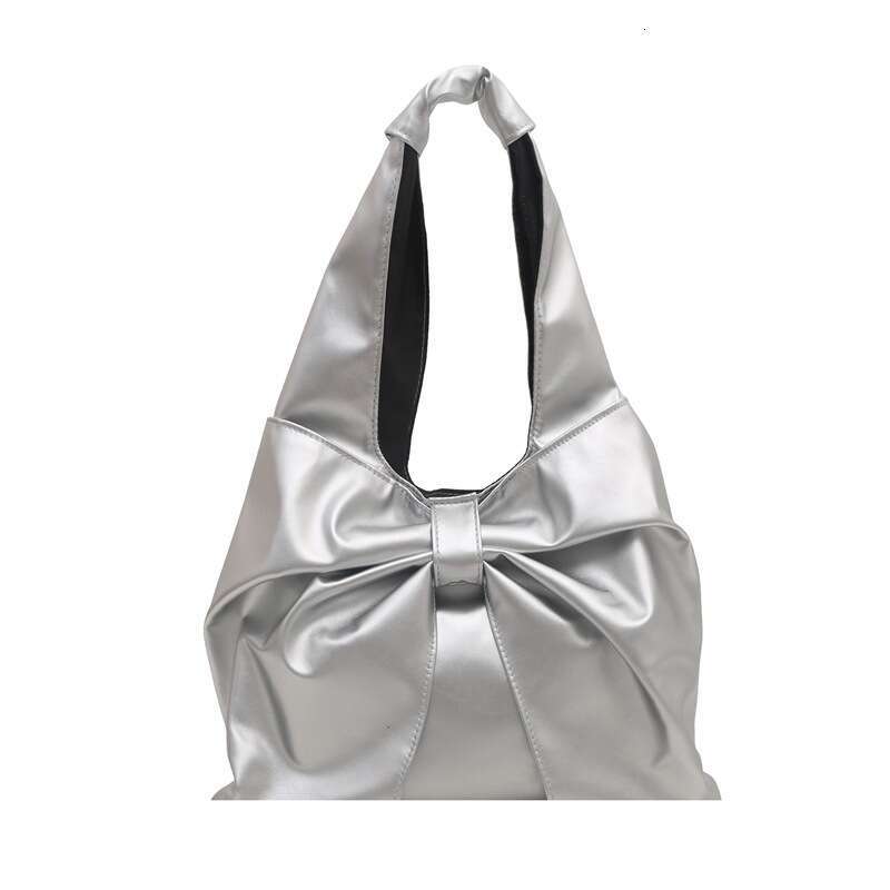 Designer bag 2025 Summer New Fashion Simple High-Value Single Shoulder Handbag Exquisite Bow Niche Commuter Tote