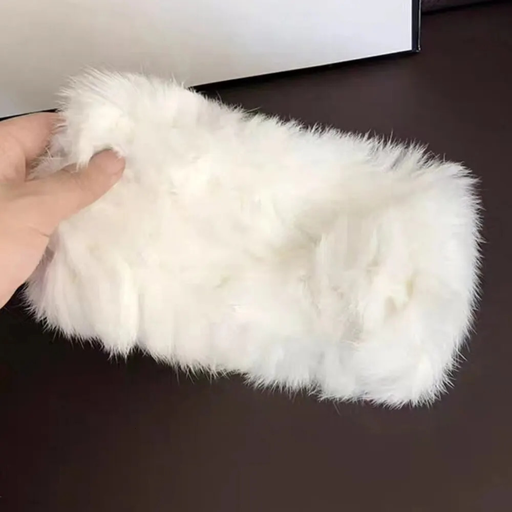 Autumn and Winter Real Rabbit Hair Band Hair Hoop Womens Warm Fur Hat Vintage Wide Edge Plush Headband 251029
