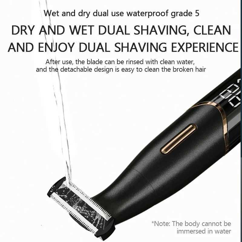 Intimate Areas Haircut Precision Shaver Men Bikini Line Sensitive Razor Balls Eggs Pubic Hair Shaving Trimmer Face Beard Clipper M251029
