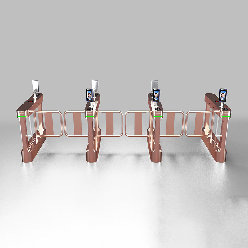 Anti-Collision Slim Waist Swing Turnstile - Face Recognition Access Control, High-Speed Pedestrian Passage Gate-NO14