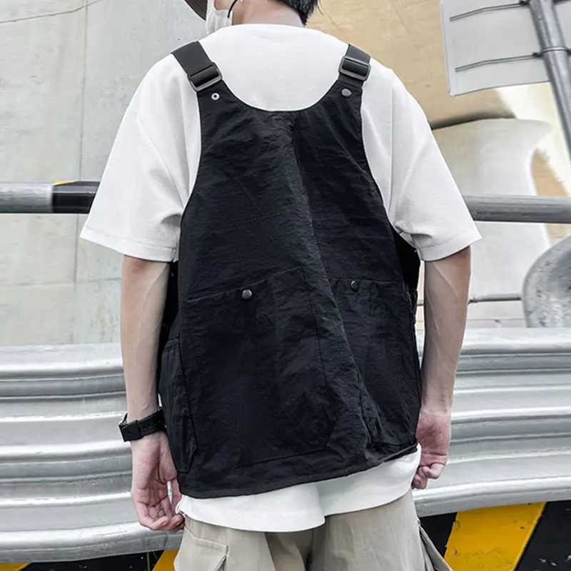 Multifunction Camping Vest Men Women Outdoor DualUse Variable Backpack Waistcoat with Multi Pocket Travel Hiking Portable W251029