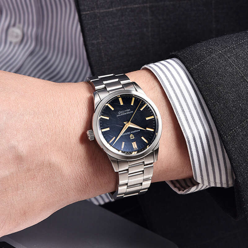 PAGANI DESIGN PD1734 Watch Stainless Steel Case 40mm Fashion Quartz Men's Wristwatch