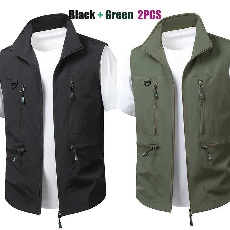 Mens Autumn Winter Fashionable Sports Casual Windproof Sleeveless Vest Comfortable Breathable Windproof Warm mens winter parka W251029