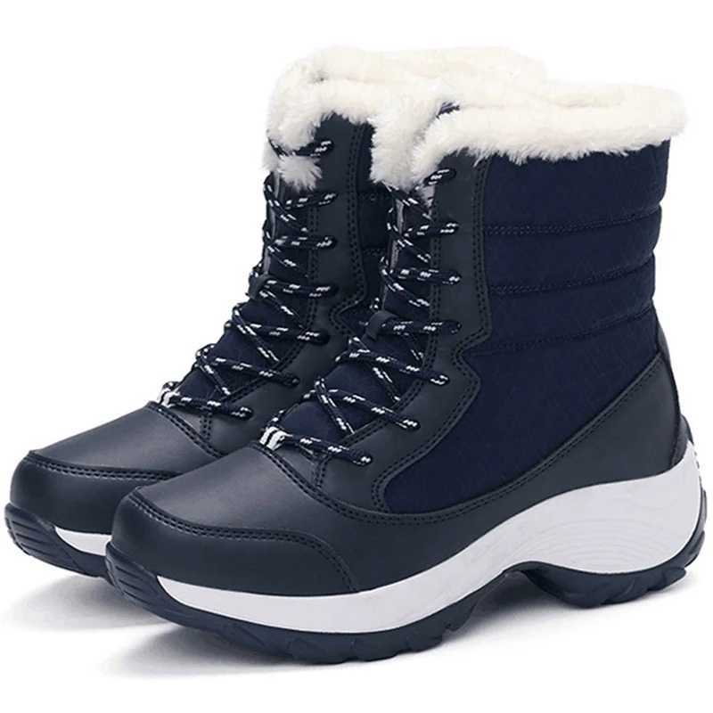 Women Boots Lightweight Ankle Boots Platform Shoes For Women Heels Winter Botas Mujer Keep Warm Snow Winter Shoes Female Botines Z251029