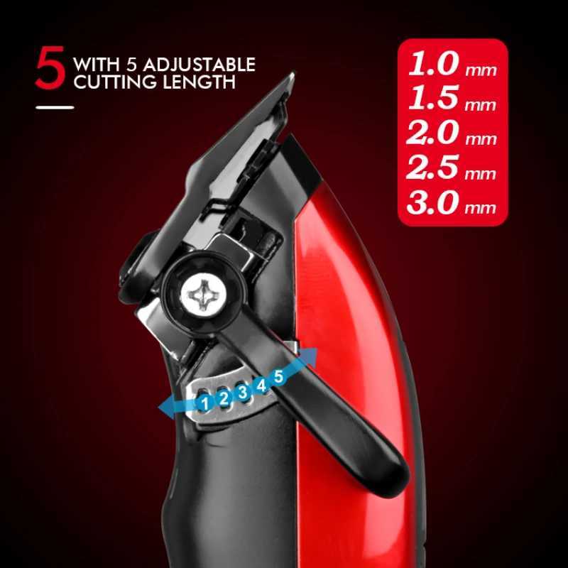 WMARK Trimmer Professional Hair Cutting Machine Cordless Hair Clippers 10000 RPM Barber Clipper Electric Trimmer for Men NGX1 M251029