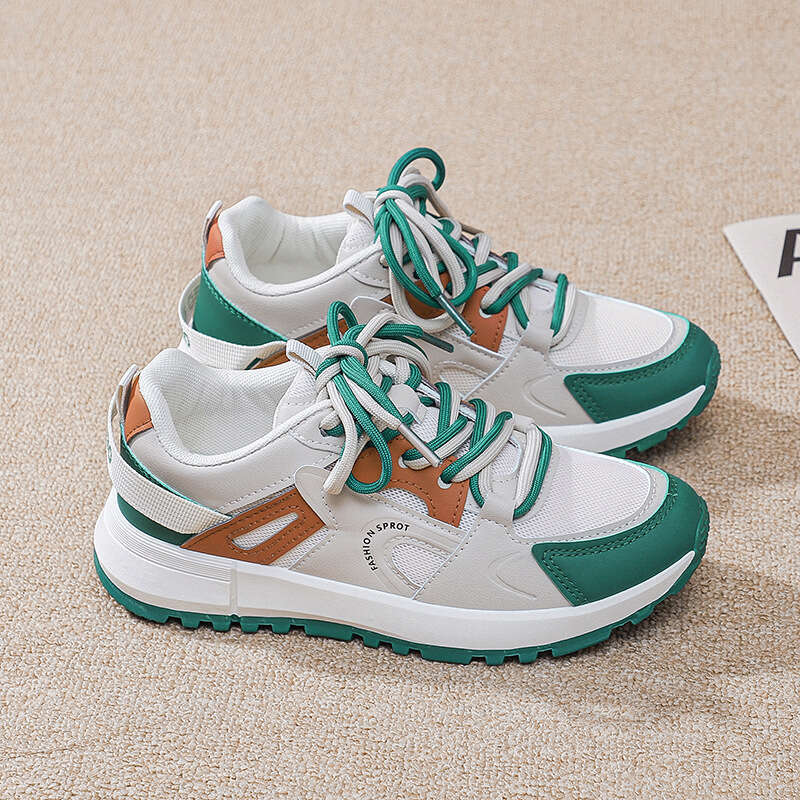 Breathable Lightweight Designer Shoe Women's 2025 Autumn All-Match Shoes Soft Thick-Soled Wear-Resistant Running Outdoor Casual Sports Shoes