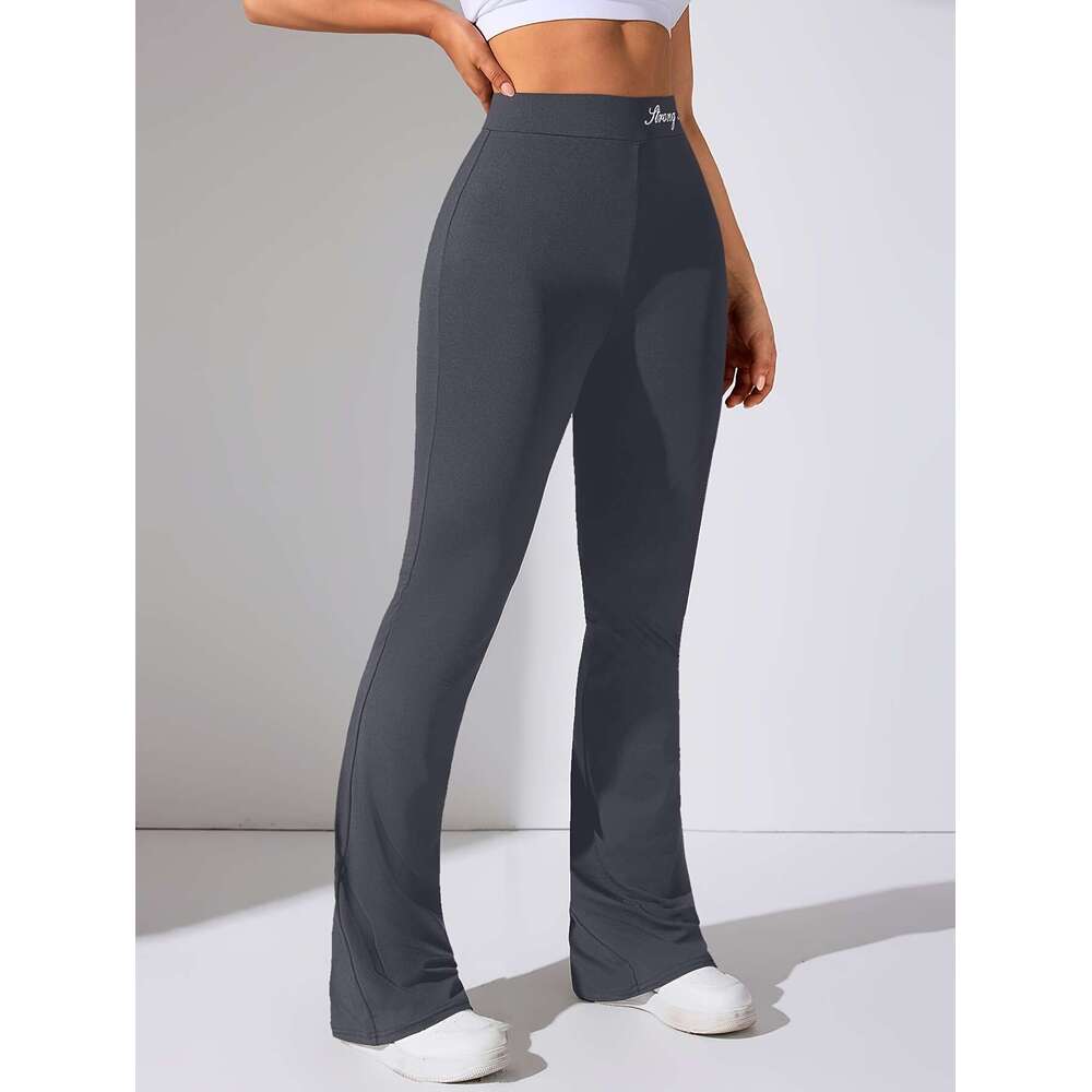 Women's Sports Long Pants Three-Pack, Casual Attire, Activewear Bottoms, Relaxed Solid Color, Comfortable Fit, Breathable Material, Multipack Leg