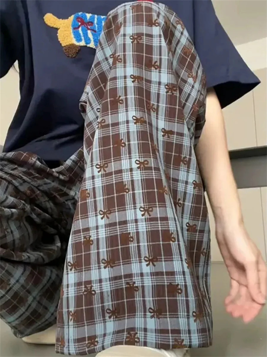 Korean HighGrade Bow Pants Women Spring Autumn Comfortable High Waist Casual Slimming Long Home Walking Pajama 251029